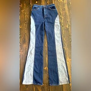 Free People Flip It & Reverse It Wide Leg High Rise Jeans 27